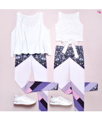 Colorful printed leggins